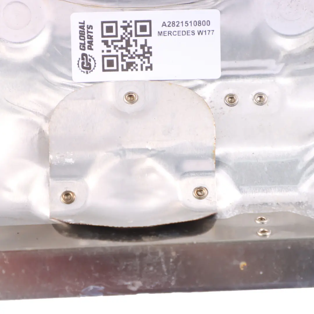 Gasolina M282 Placa Protección Térmica Turbocompresor para Mercedes W177 con número de pieza A2821510900 Mercedes W177 Gasolina M282 Placa Protección Térmica Turbocompresor - SKU A2821510800 - Número de pieza A2821510900
