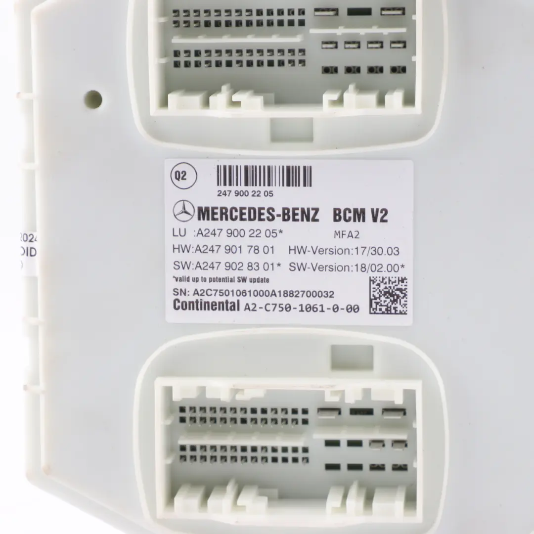 A200 282.914 163HP Petrol ECU Kit Key BCM Automatic to Mercedes W177 with Part number A2829003300 Mercedes W177 A200 282.914 163HP Petrol ECU Kit Key BCM Automatic - SKU A2829003300-2 - Part number A2829003300