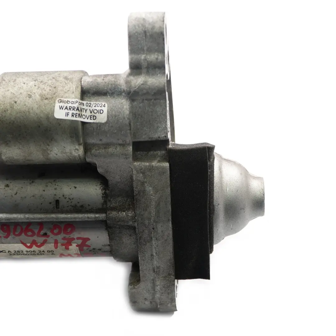  Starter Mercedes W177 M282 Petrol Engine Starter Motor - SKU A2829062400 - Part number A2829062400