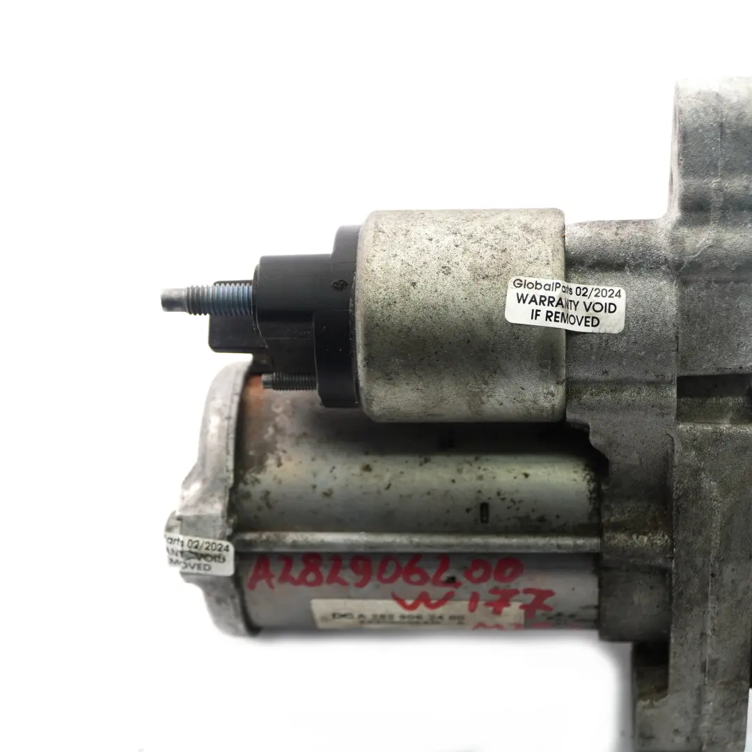  Starter Mercedes W177 M282 Petrol Engine Starter Motor - SKU A2829062400 - Part number A2829062400