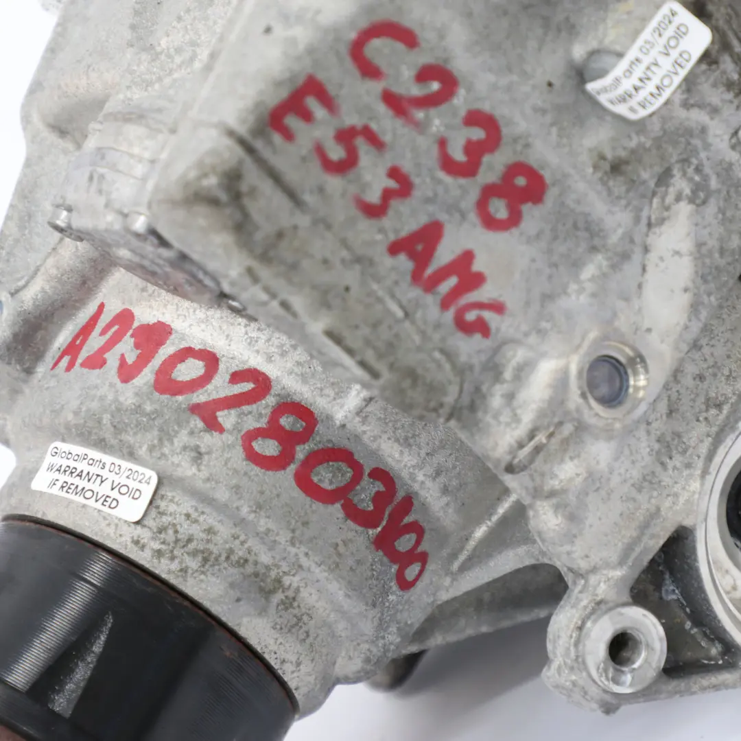 Mercedes C238 E 53 AMG Transfer Case Box Transmission WARRANTY - SKU A2902803100 - Part number A2902803100