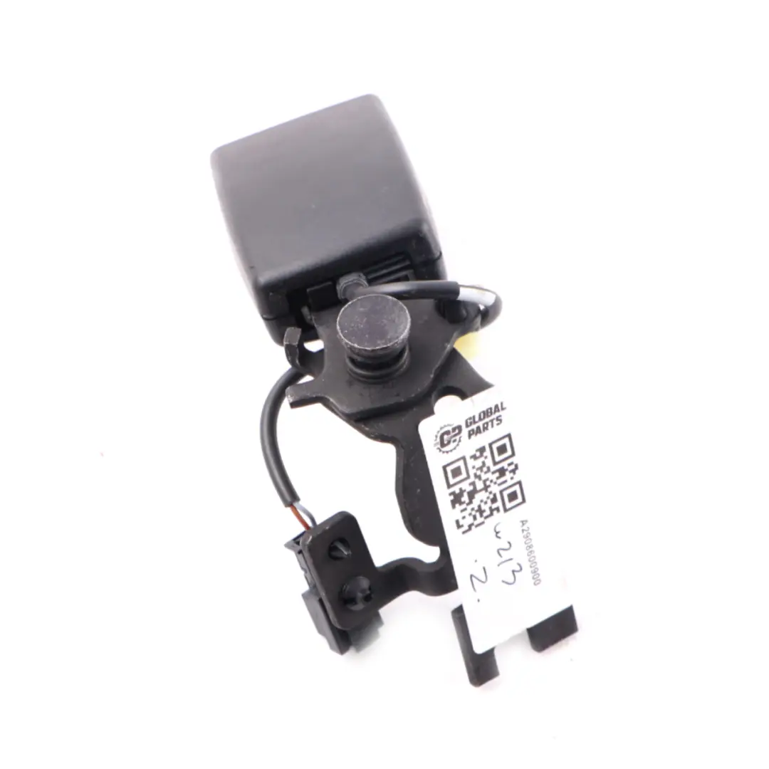 Seatbelt Buckle Mercedes W213 C257 Seat Belt Clip Rear Left N/S to with Part number A2908600900 Seatbelt Buckle Mercedes W213 C257 Seat Belt Clip Rear Left N/S - SKU A2908600900 - Part number A2908600900