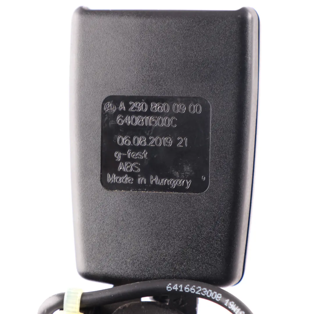 Boucle Ceinture Sécurité Clip Arrière Gauche pour Mercedes W213 C257 à propos du numéro de pièce A2908600900 Mercedes W213 C257 Boucle Ceinture Sécurité Clip Arrière Gauche - SKU A2908600900 - Numéro de pièce A2908600900