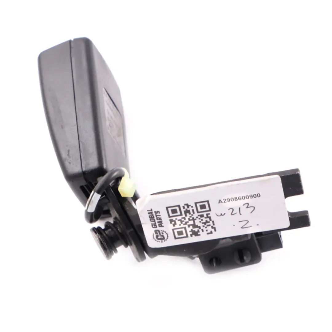 Hebilla Cinturón Seguridad Mercedes W213 C257 Clip Trasero Izquierdo para con número de pieza A2908600900 Hebilla Cinturón Seguridad Mercedes W213 C257 Clip Trasero Izquierdo - SKU A2908600900 - Número de pieza A2908600900