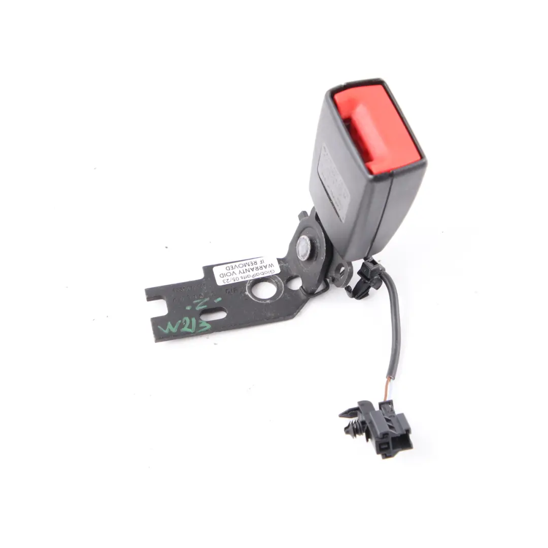 Fibbia sedile Mercedes W213 S213 Tensionatore cintura posterior A2138600669  - SKU A2908601100 - Numero di parte A2908601100