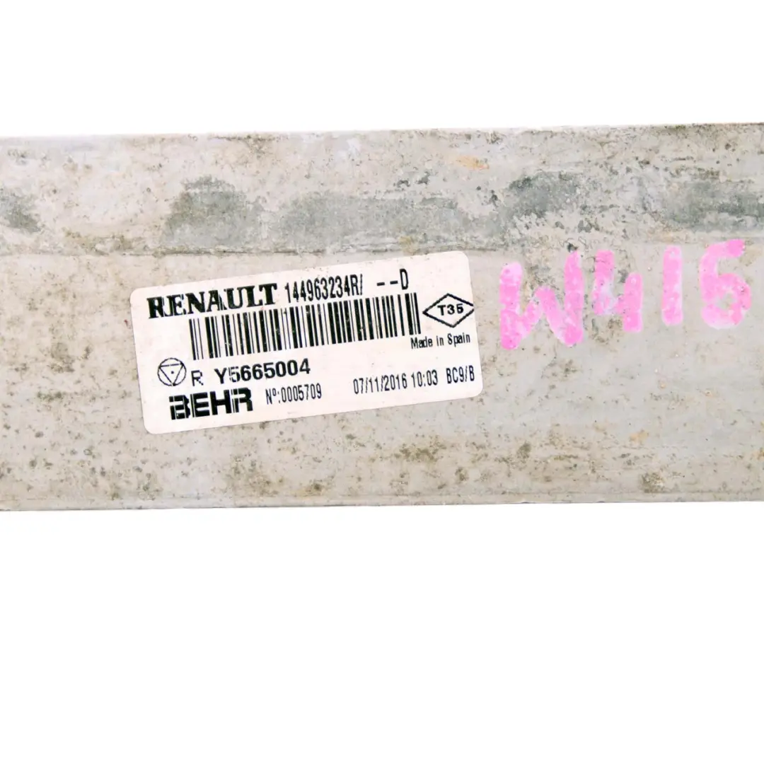 Mercedes W415 Citan OM607 Intercooler Radiateur Refroidisseur D'Air 144963234R - SKU A4150900114 - Numéro de pièce A4150900114