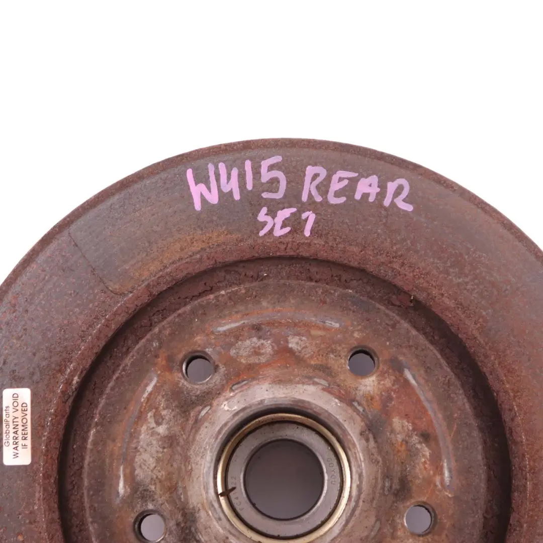 Brake Disc Rear Left Right Wheel N/O/S Set 274/11 to Mercedes Citan W415 with Part number A4154204300 Mercedes Citan W415 Brake Disc Rear Left Right Wheel N/O/S Set 274/11 - SKU A4154204300 - Part number A4154204300