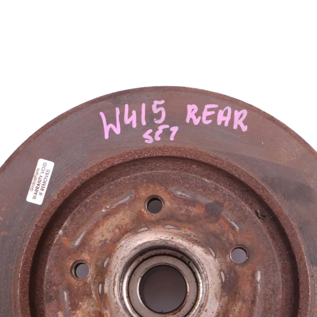 freno ruota posteriore sinistra destra Set 274/11 per Mercedes Citan W415 Disco con numero di parte A4154204300 Mercedes Citan W415 Disco freno ruota posteriore sinistra destra Set 274/11 - SKU A4154204300 - Numero di parte A4154204300