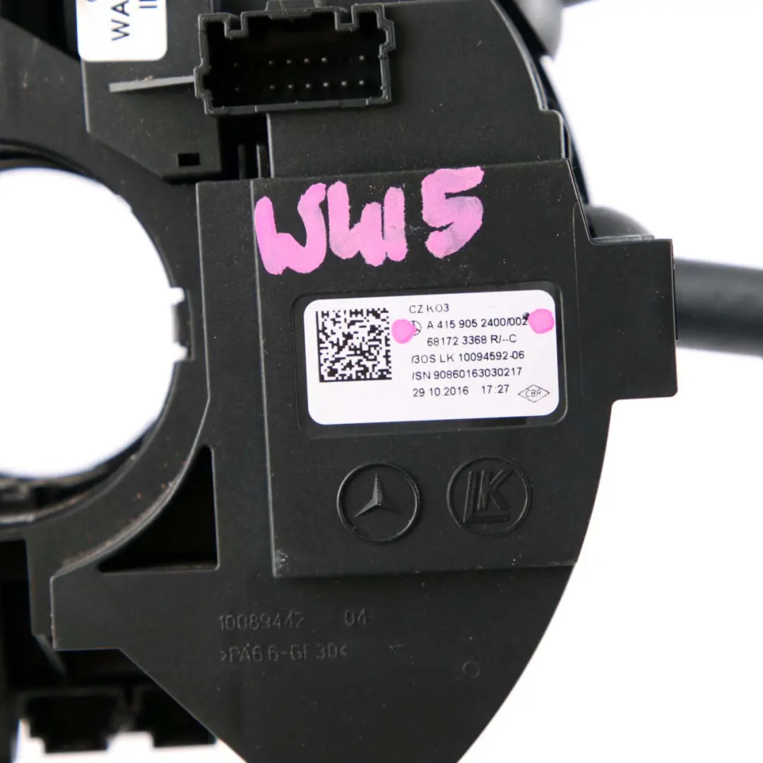 Steering Column Cluster Indicator Wiper Stalk A4159052400 to Mercedes W415 Citan with Part number A4154640017 Mercedes W415 Citan Steering Column Cluster Indicator Wiper Stalk A4159052400 - SKU A4154640017 - Part number A4154640017