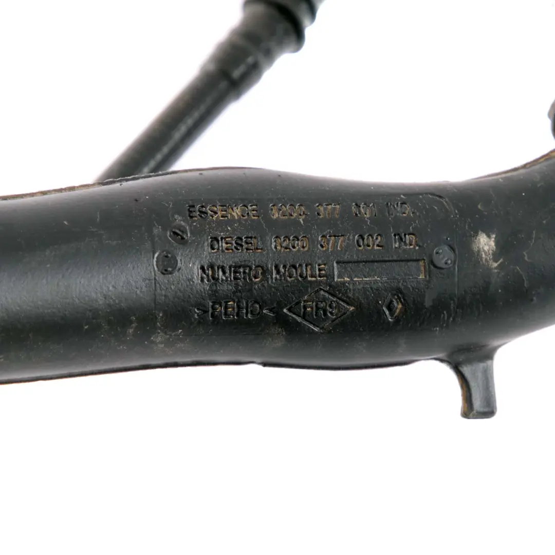 Filler Neck Pipe Hose Line Diesel 8200 377 002 to Mercedes Citan W415 Fuel Tank with Part number A4154710000 Mercedes Citan W415 Fuel Tank Filler Neck Pipe Hose Line Diesel 8200 377 002 - SKU A4154710000 - Part number A4154710000