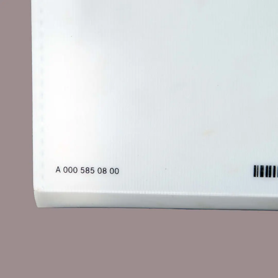 Mercedes W415 Owner's Handbook Service Booklet Slipcase Pouch Case Wallet - SKU A4155849702 - Part number A4155849702