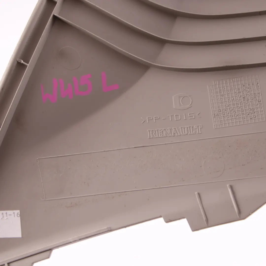 Pillar Front Left N/S Trim Covering Panel Grey to Mercedes Citan W415 A with Part number A4156313600 Mercedes Citan W415 A Pillar Front Left N/S Trim Covering Panel Grey - SKU A4156313600 - Part number A4156313600