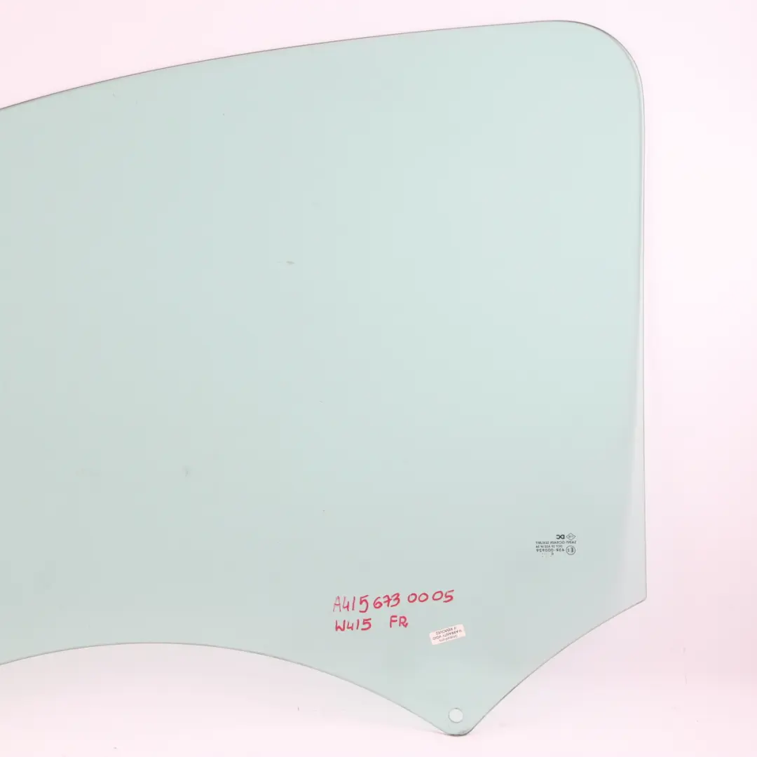  Window Glass Mercedes W415 Citan Door Front Right O/S Side Pane Green AS2 - SKU A4156730005 - Part number A4156730005