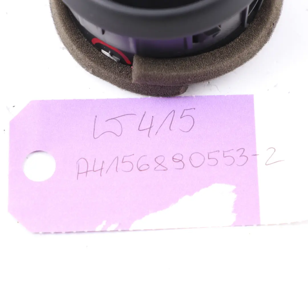 Rejilla Ventilación Salpicadero Delantera Negra para Mercedes Citan W415 con número de pieza A4156890553 Mercedes Citan W415 Rejilla Ventilación Salpicadero Delantera Negra - SKU A4156890553-2 - Número de pieza A4156890553