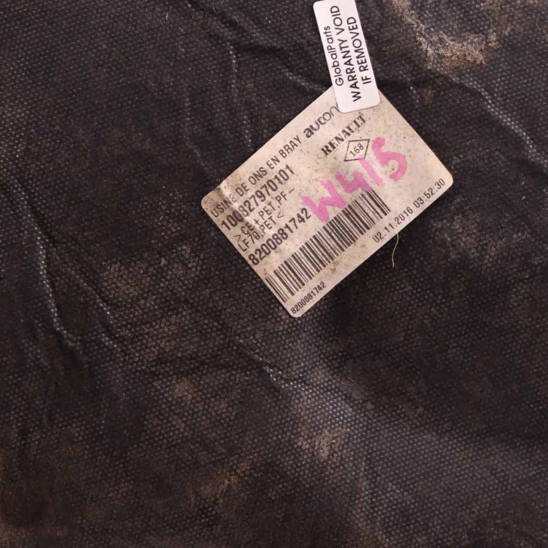 Room Compartment Central Sound Insulation Cover 8200881742 to Mercedes W415 Engine with Part number A4156920260 Mercedes W415 Engine Room Compartment Central Sound Insulation Cover 8200881742 - SKU A4156920260 - Part number A4156920260