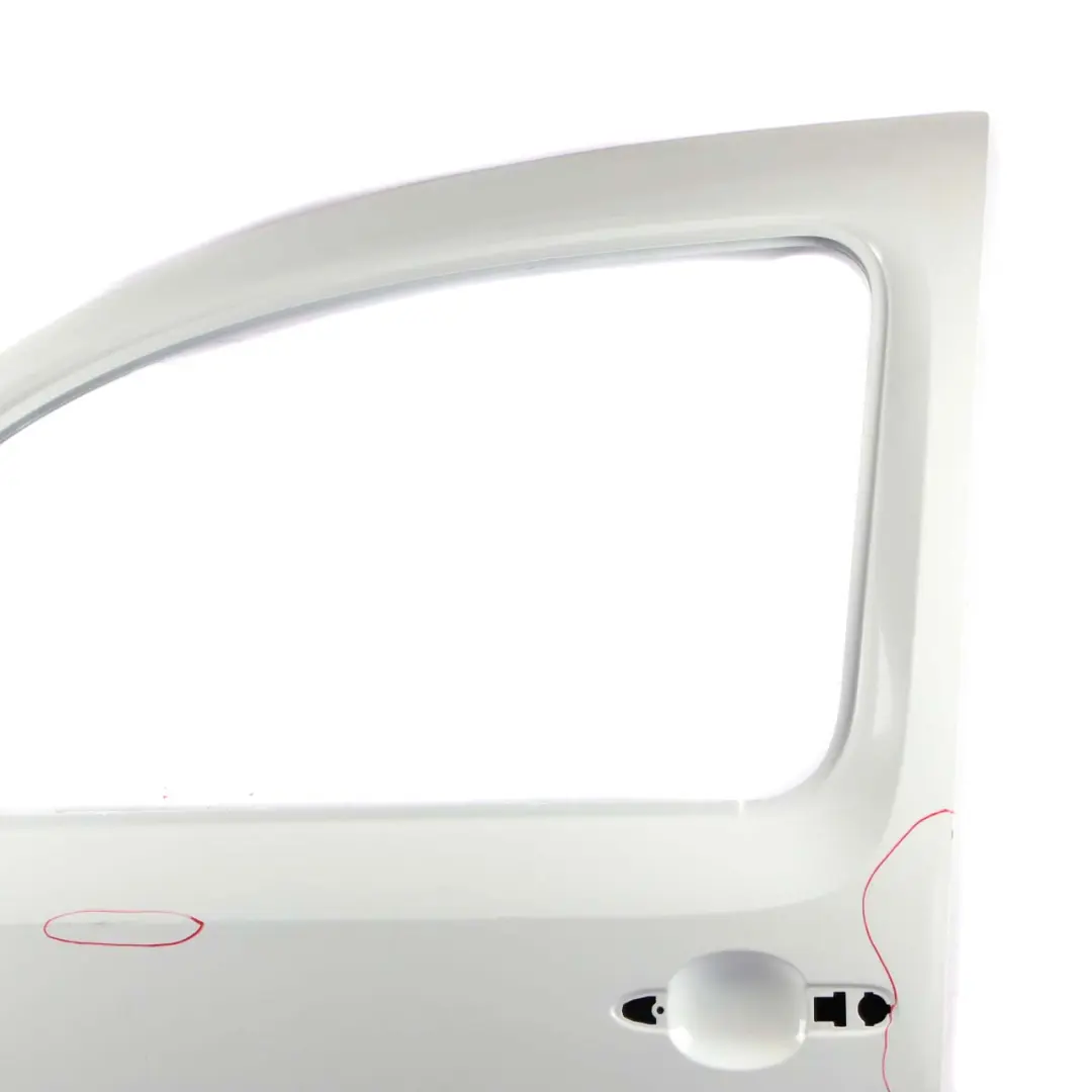 Door Front Left Panel Shell N/S Arctic White - 9147 to Mercedes Citan W415 with Part number A4157200012 Mercedes Citan W415 Door Front Left Panel Shell N/S Arctic White - 9147 - SKU A4157200012-ARW - Part number A4157200012
