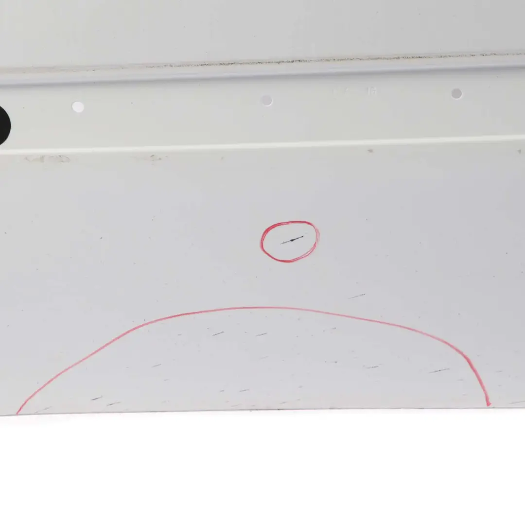 Door Front Left Panel Shell N/S Arctic White - 9147 to Mercedes Citan W415 with Part number A4157200012 Mercedes Citan W415 Door Front Left Panel Shell N/S Arctic White - 9147 - SKU A4157200012-ARW - Part number A4157200012