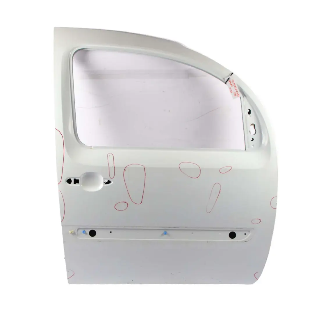 Door Front Right Panel Shell O/S Arctic White - 9147 to Mercedes Citan W415 with Part number A4157200112 Mercedes Citan W415 Door Front Right Panel Shell O/S Arctic White - 9147 - SKU A4157200112-ARW - Part number A4157200112