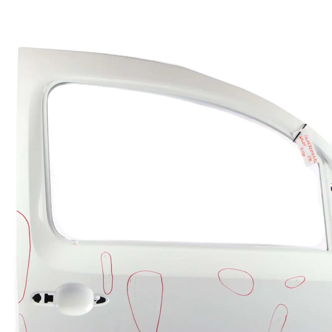 Mercedes Citan W415 Door Front Right Panel Shell O/S Arctic White - 9147 - SKU A4157200112-ARW - Part number A4157200112