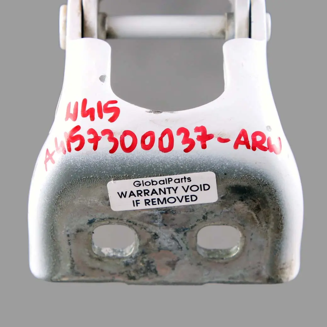 Door Hinge Front Bottom Left Right N/O/S Arctic White 9147 to Mercedes Citan W415 with Part number A4157300037 Mercedes Citan W415 Door Hinge Front Bottom Left Right N/O/S Arctic White 9147 - SKU A4157300037-ARW - Part number A4157300037