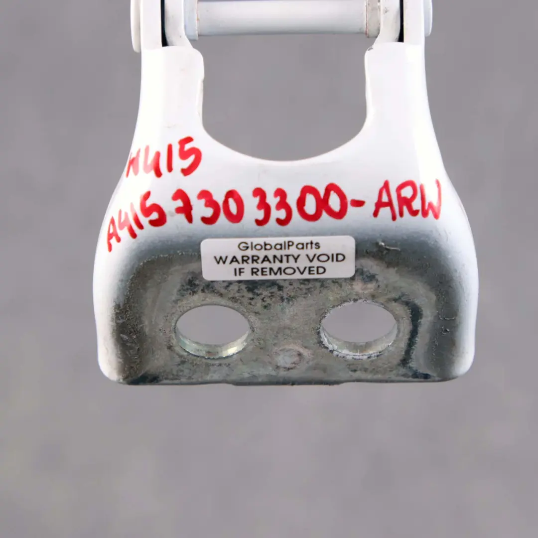 Mercedes Citan W415 Bisagra Puerta Delantera Izquierda Derecha Arctic White 9147 - SKU A4157303300-ARW - Número de pieza A4157303300