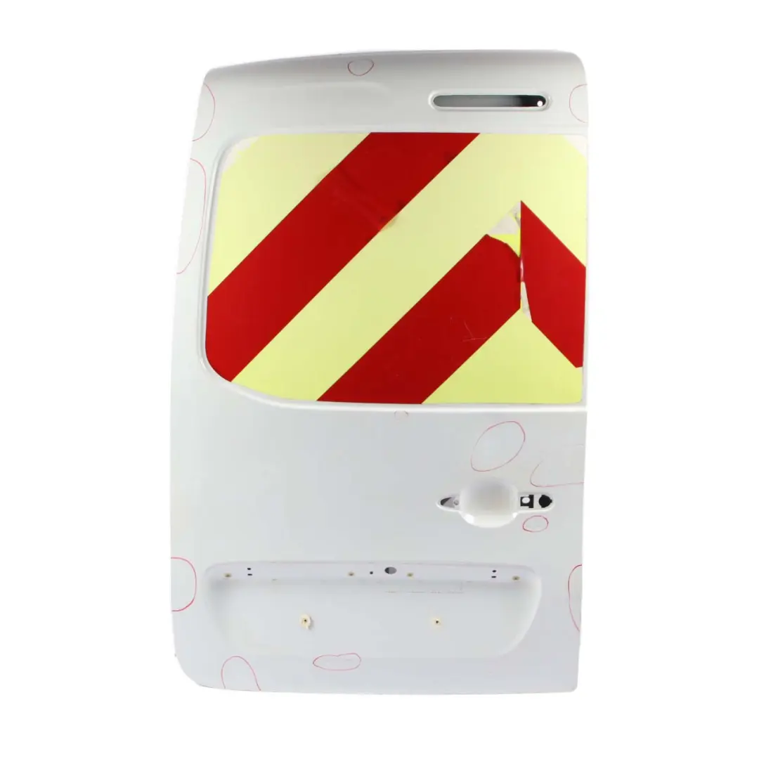 Door Rear Left N/S Boot Lid Shell Arctic White 9147 to Mercedes Citan W415 Tailgate with Part number A4157400001 Mercedes Citan W415 Tailgate Door Rear Left N/S Boot Lid Shell Arctic White 9147 - SKU A4157400001-ARW - Part number A4157400001