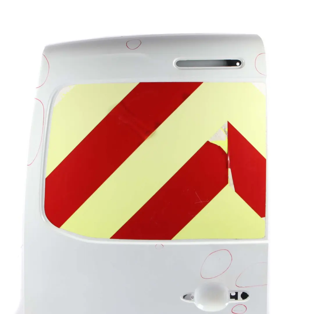 Door Rear Left N/S Boot Lid Shell Arctic White 9147 to Mercedes Citan W415 Tailgate with Part number A4157400001 Mercedes Citan W415 Tailgate Door Rear Left N/S Boot Lid Shell Arctic White 9147 - SKU A4157400001-ARW - Part number A4157400001