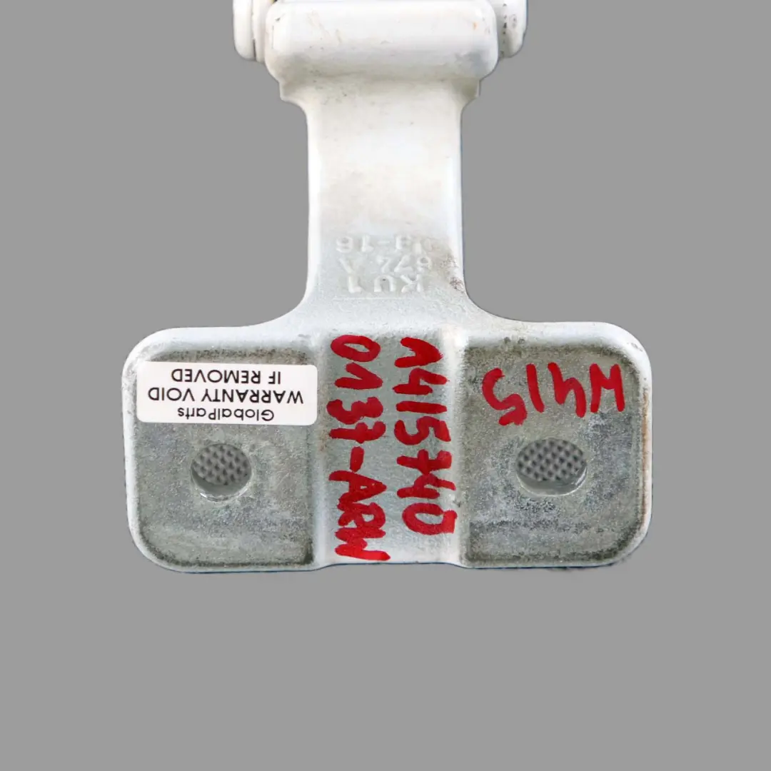 Door Hinge Rear Upper Left Right N/O/S Arctic White 9147 to Mercedes Citan W415 with Part number A4157400137 Mercedes Citan W415 Door Hinge Rear Upper Left Right N/O/S Arctic White 9147 - SKU A4157400137-ARW - Part number A4157400137