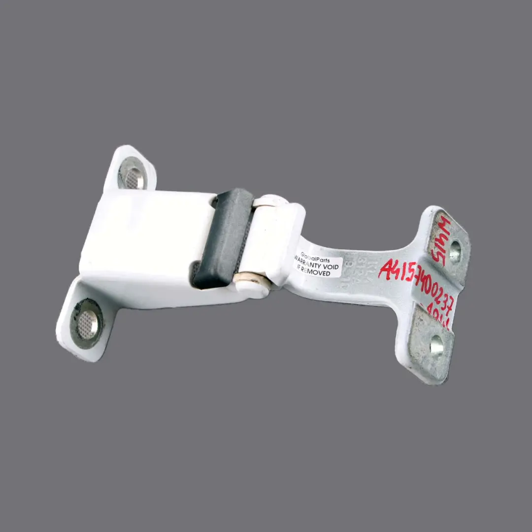 Door Hinge Rear Lower Left Right N/O/S Arctic White 9147 to Mercedes Citan W415 with Part number A4157400237 Mercedes Citan W415 Door Hinge Rear Lower Left Right N/O/S Arctic White 9147 - SKU A4157400237-ARW - Part number A4157400237