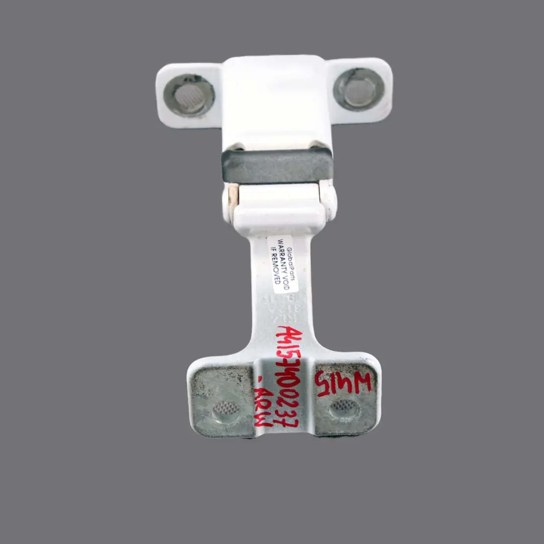 Bisagra Puerta Trasera Inferior Izquierda Derecha White 9147 para Mercedes Citan W415 con número de pieza A4157400237 Mercedes Citan W415 Bisagra Puerta Trasera Inferior Izquierda Derecha White 9147 - SKU A4157400237-ARW - Número de pieza A4157400237