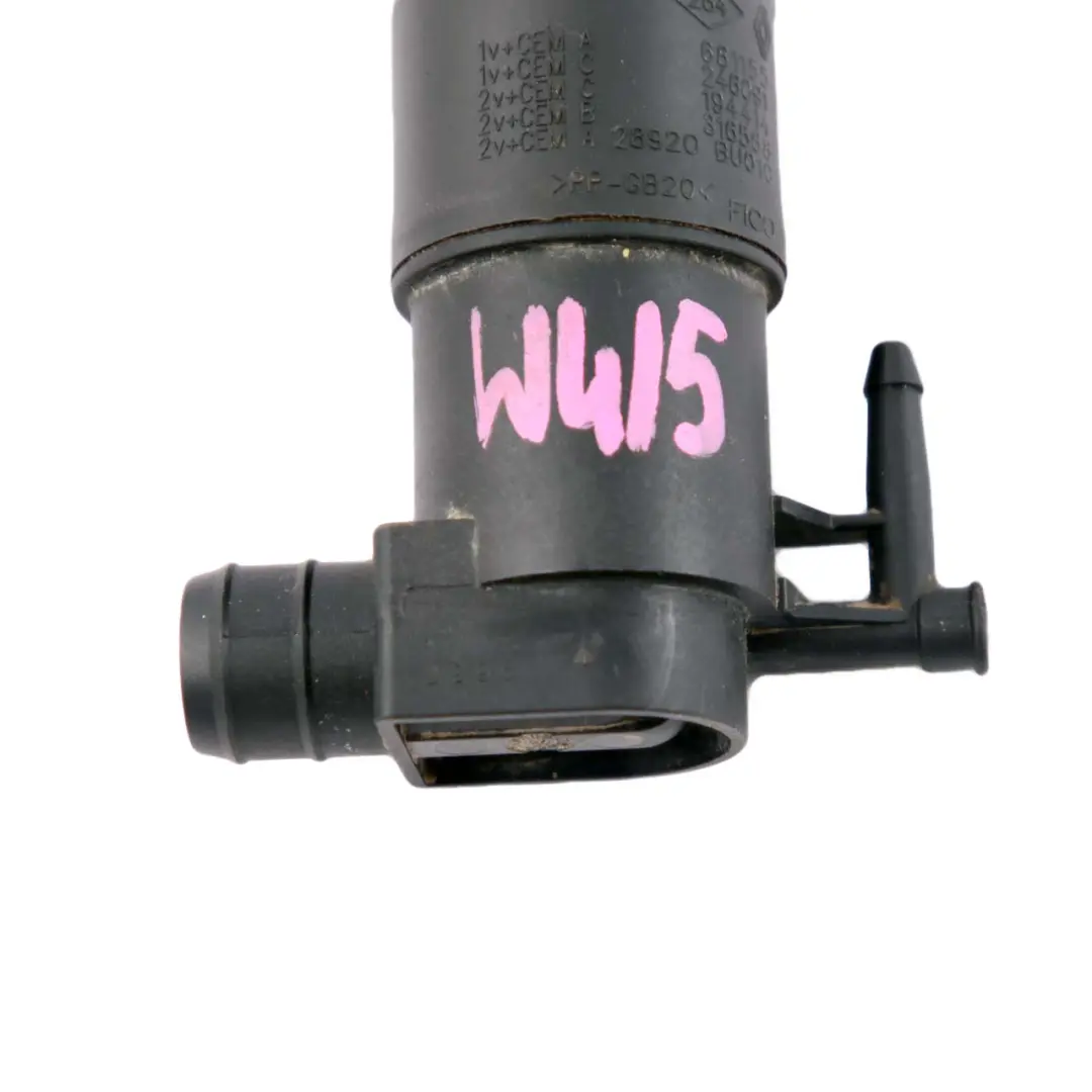 Windscreen Washer Pump Windshield Fluid Unit to Mercedes Citan W415 with Part number A4158690021 Mercedes Citan W415 Windscreen Washer Pump Windshield Fluid Unit - SKU A4158690021 - Part number A4158690021