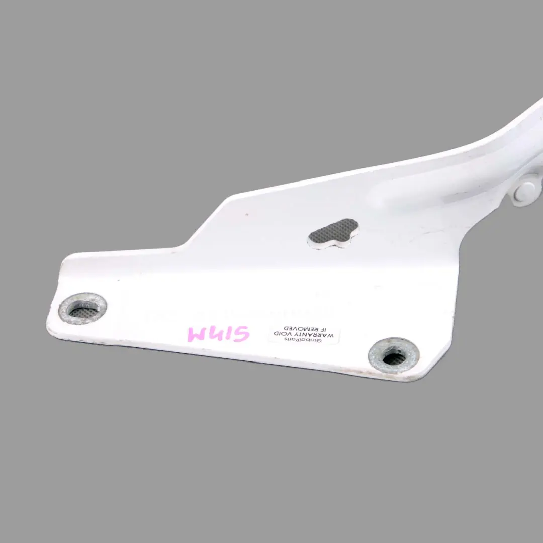 Hood Hinge Bonnet Left N/S Arctic White 9147 to Mercedes Citan W415 with Part number A4158800028 Mercedes Citan W415 Hood Hinge Bonnet Left N/S Arctic White 9147 - SKU A4158800028-ARW - Part number A4158800028