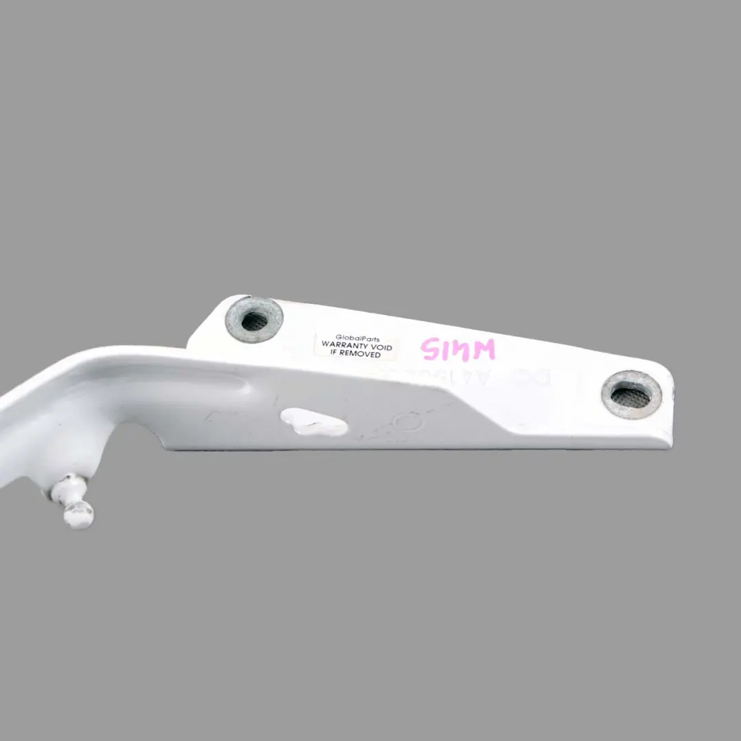 Hood Hinge Bonnet Left N/S Arctic White 9147 to Mercedes Citan W415 with Part number A4158800028 Mercedes Citan W415 Hood Hinge Bonnet Left N/S Arctic White 9147 - SKU A4158800028-ARW - Part number A4158800028