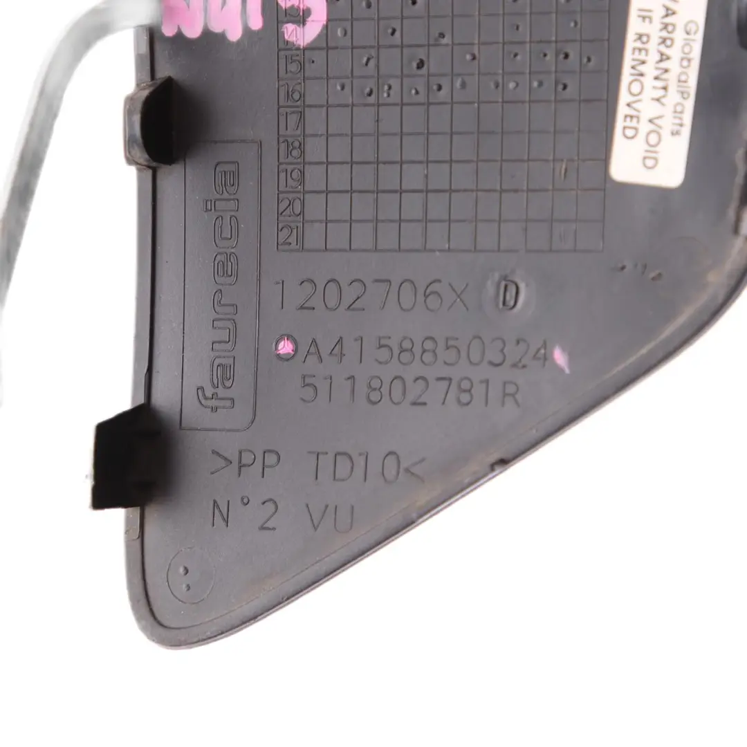 Towing Eye Mercedes W415 Citan Front Bumper Cover Flap Primed to with Part number A4158850324 Towing Eye Mercedes W415 Citan Front Bumper Cover Flap Primed - SKU A4158850324 - Part number A4158850324