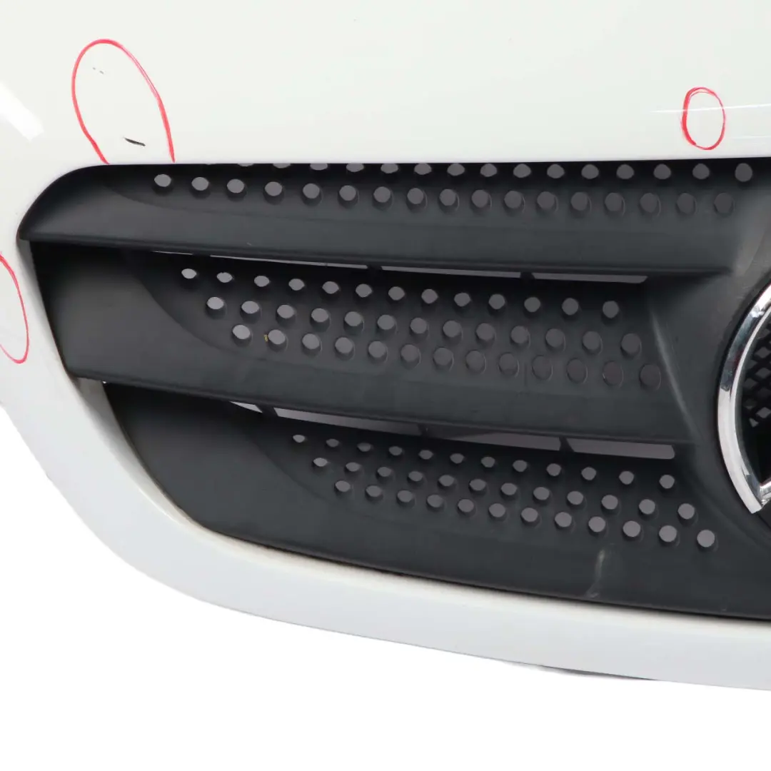Radiator Grille Front Hood Bonnet Panel Chrome Alpine White to Mercedes Citan W415 with Part number A4158870301 Mercedes Citan W415 Radiator Grille Front Hood Bonnet Panel Chrome Alpine White - SKU A4158870301-ARW - Part number A4158870301