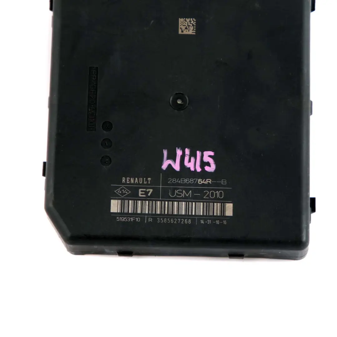 Fuse Box Mercedes W415 Citan USM Body Control Unit Module BCM 284B68764 to with Part number A4159000403 Fuse Box Mercedes W415 Citan USM Body Control Unit Module BCM 284B68764 - SKU A4159007800 - Part number A4159000403