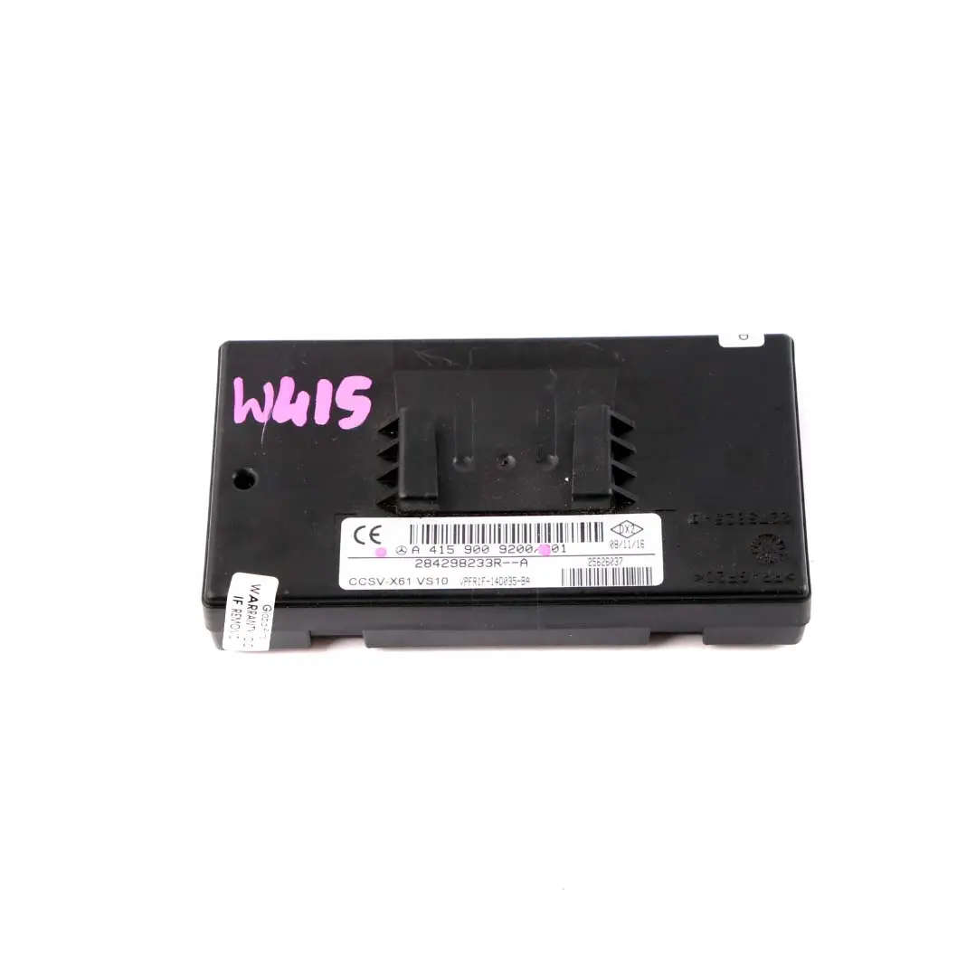 Control Unit Module Electronic to Mercedes W415 Citan with Part number A4159009200 Mercedes W415 Citan Control Unit Module Electronic - SKU A4159009200 - Part number A4159009200