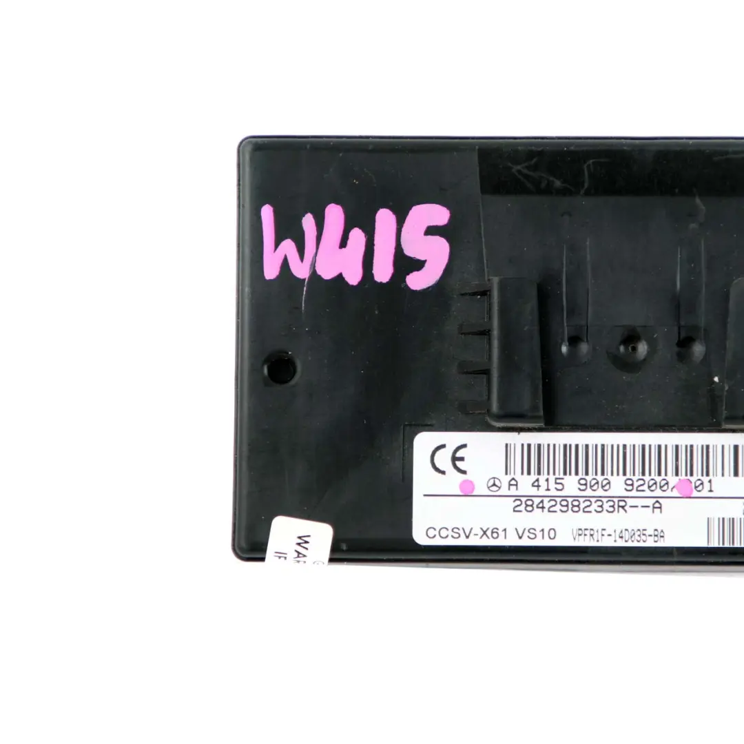 Control Unit Module Electronic to Mercedes W415 Citan with Part number A4159009200 Mercedes W415 Citan Control Unit Module Electronic - SKU A4159009200 - Part number A4159009200