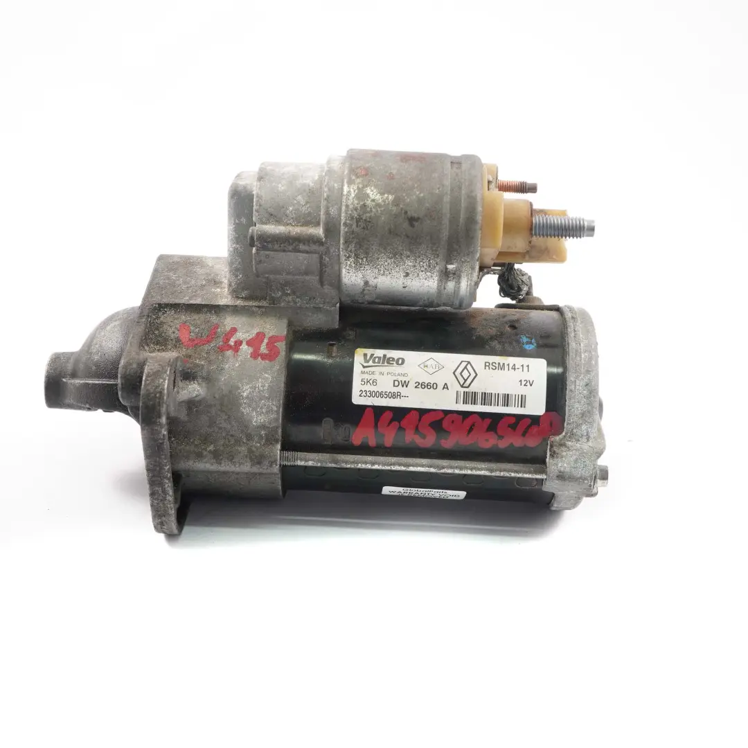 Arranque Mercedes W415 OM607 OM608 Motor Diesel 233006508R para Motor con número de pieza A4159066000 Motor Arranque Mercedes W415 OM607 OM608 Motor Diesel 233006508R - SKU A4159066000 - Número de pieza A4159066000