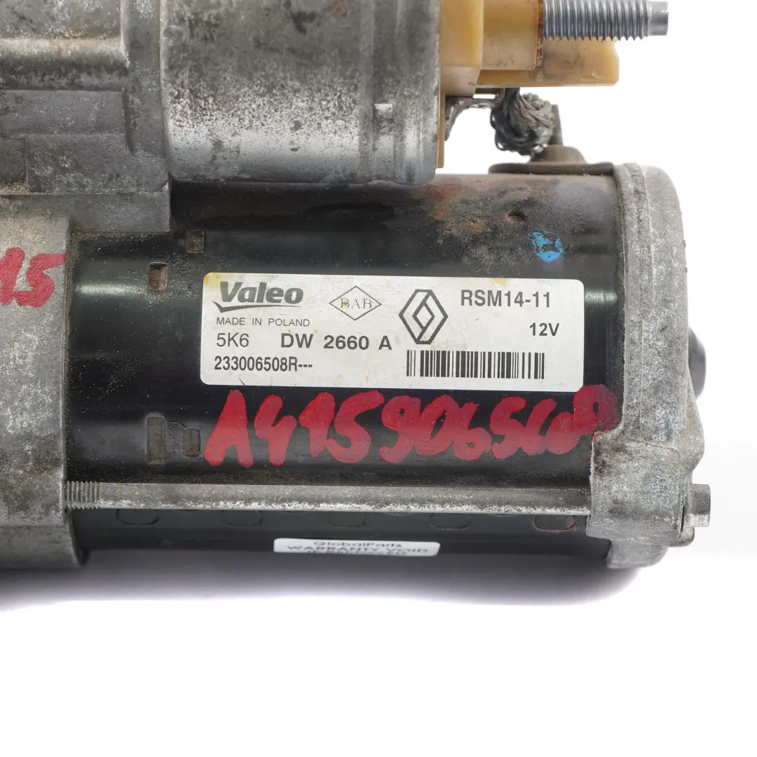 Motor Arranque Mercedes W415 OM607 OM608 Motor Diesel 233006508R - SKU A4159066000 - Número de pieza A4159066000