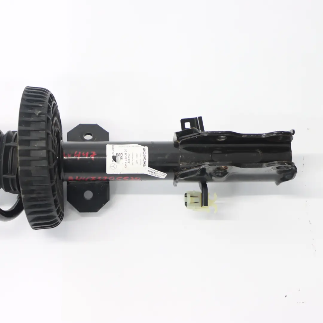Mercedes W447 Federbein vorne links Federung Stoßdämpfer A4473202800 - SKU A4473205538 - Teilenummer A4473205538