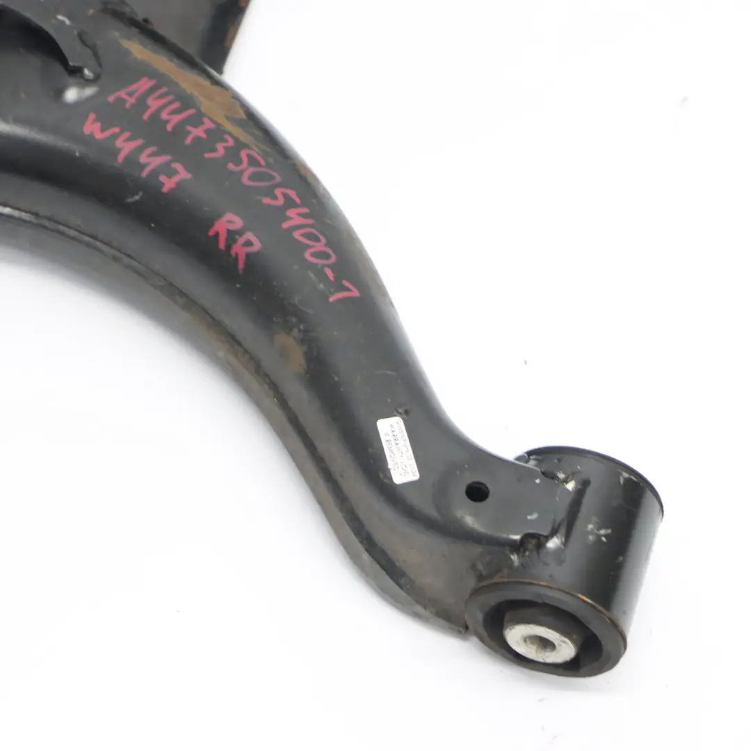 Mercedes W447 Support de moyeu de roue pour jambe arrière droite - SKU A4473505400-1 - Numéro de pièce A4473505400