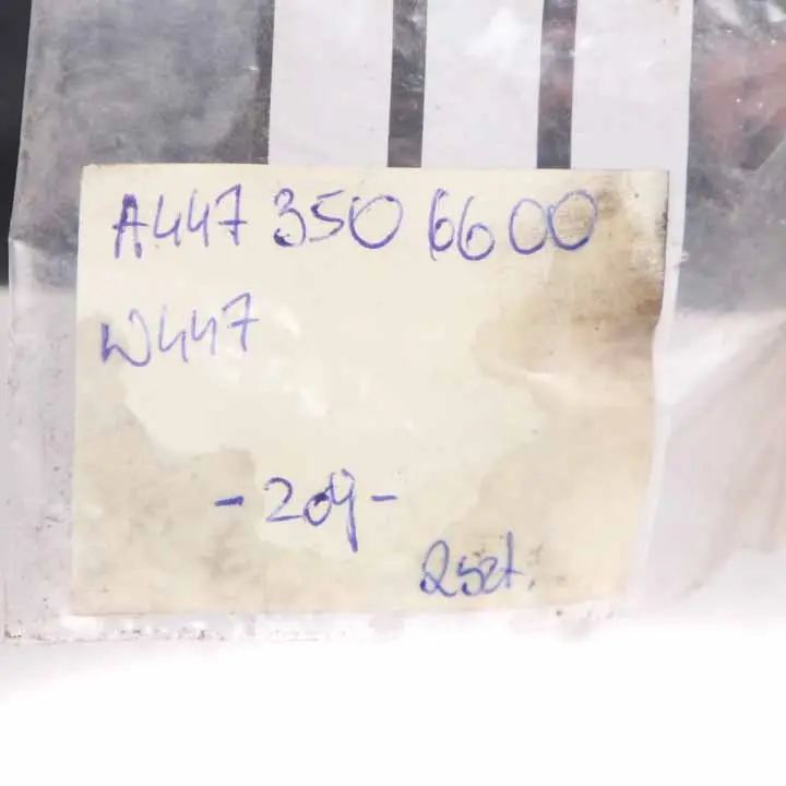 Eje de Transmisión Eje de Salida Izquierdo Derecho para Mercedes W447 con número de pieza A4473506600 Mercedes W447 Eje de Transmisión Eje de Salida Izquierdo Derecho - SKU A4473506600 - Número de pieza A4473506600