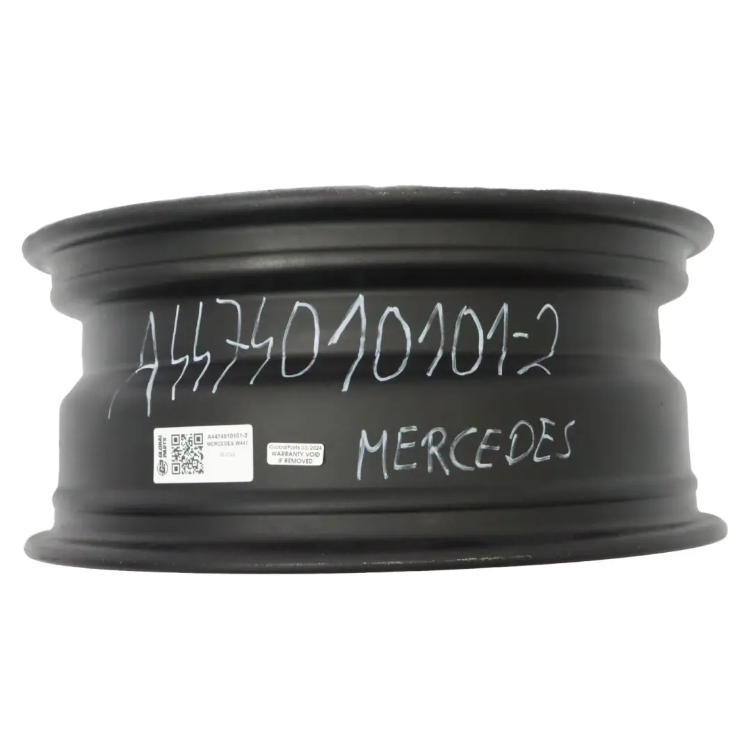 Mercedes Vito W447 Jante Acier 16" 6.5J ET:52 - SKU A4474010101-2 - Numéro de pièce A4474010101