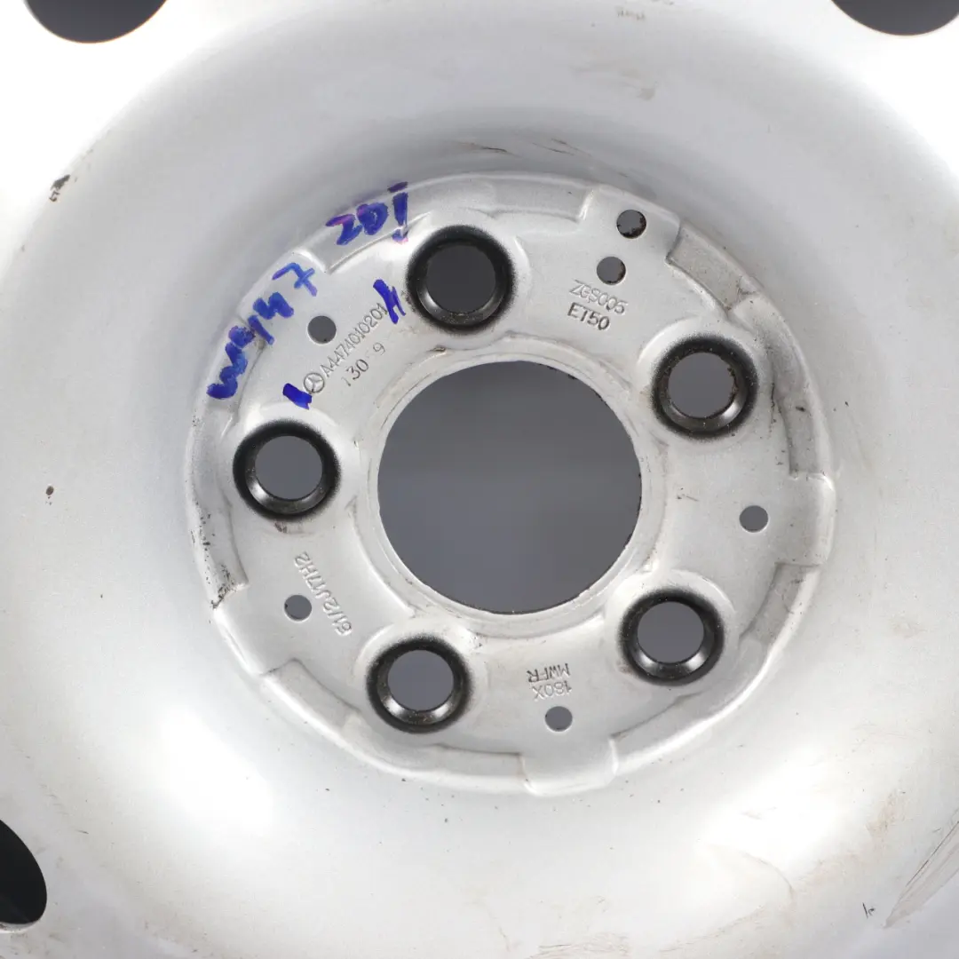 Rim Steel With Tyre Davanti 17" 6.5J 225/55 to Mercedes Vito W447 Wheel with Part number A4474010201 Mercedes Vito W447 Wheel Rim Steel With Tyre Davanti 17" 6.5J 225/55 - SKU A4474010201 - Part number A4474010201