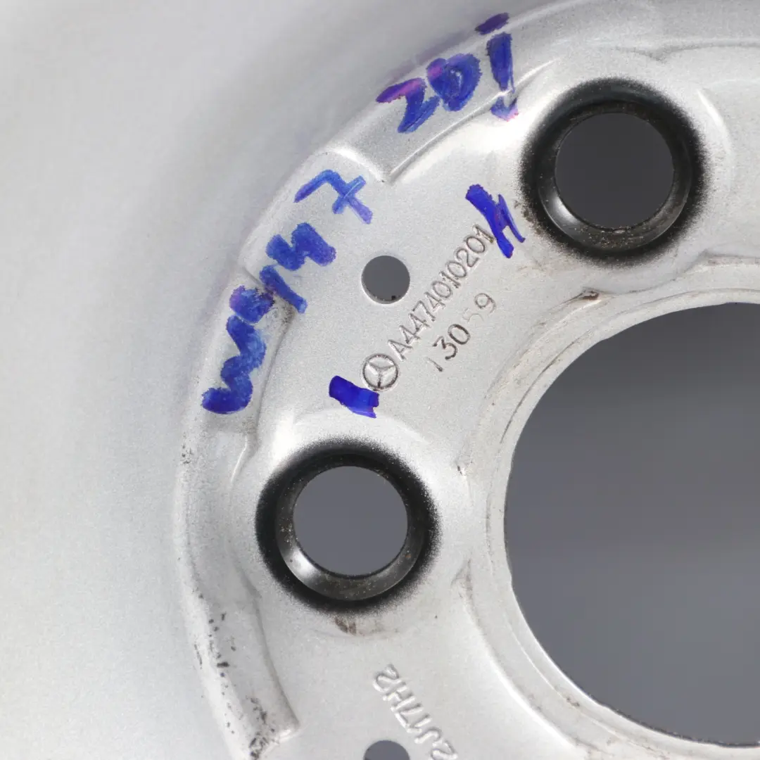 Rim Steel With Tyre Davanti 17" 6.5J 225/55 to Mercedes Vito W447 Wheel with Part number A4474010201 Mercedes Vito W447 Wheel Rim Steel With Tyre Davanti 17" 6.5J 225/55 - SKU A4474010201 - Part number A4474010201