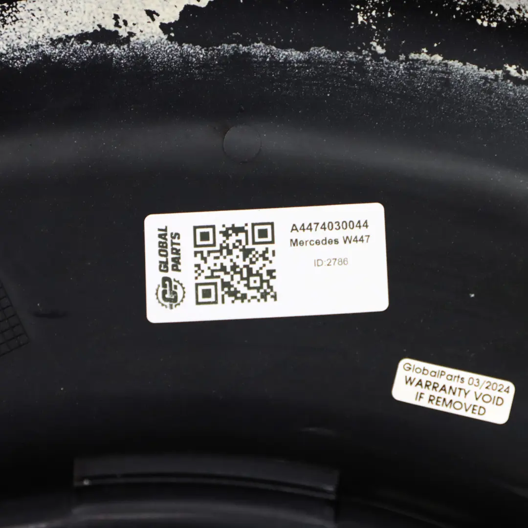 Spare Wheel Screening Panel Covering Trim to Mercedes Vito W447 with Part number A4474030044 Mercedes Vito W447 Spare Wheel Screening Panel Covering Trim - SKU A4474030044 - Part number A4474030044