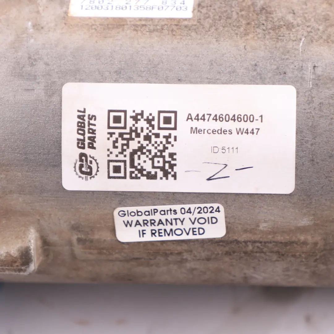 Steering Rack Box Gear Motor to Mercedes Vito W447 Electric Power with Part number A4474604600 Mercedes Vito W447 Electric Power Steering Rack Box Gear Motor - SKU A4474604600-1 - Part number A4474604600