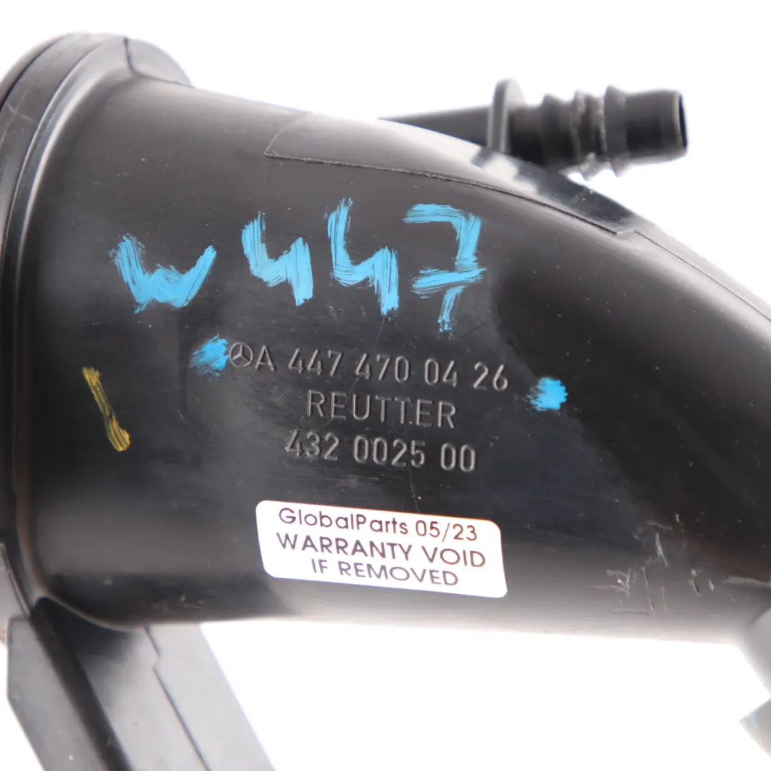 Mercedes W447 Diesel AdBlue Réservoir Remplisseur Tuyau d'arrosage A4474700426 - SKU A4474700600 - Numéro de pièce A4474700600