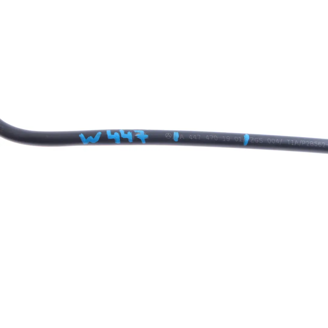 Pipe Mercedes W447 OM654 Diesel Feed Tank Line Hose to Fuel with Part number A4474701901 Fuel Pipe Mercedes W447 OM654 Diesel Feed Tank Line Hose - SKU A4474701901 - Part number A4474701901